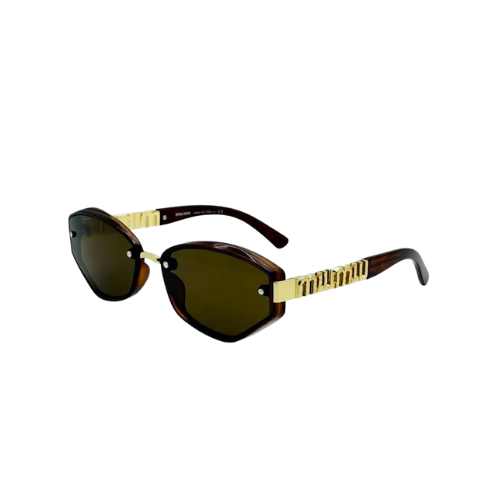 Chanel — Tortoiseshell Square Sunglasses — Style 01