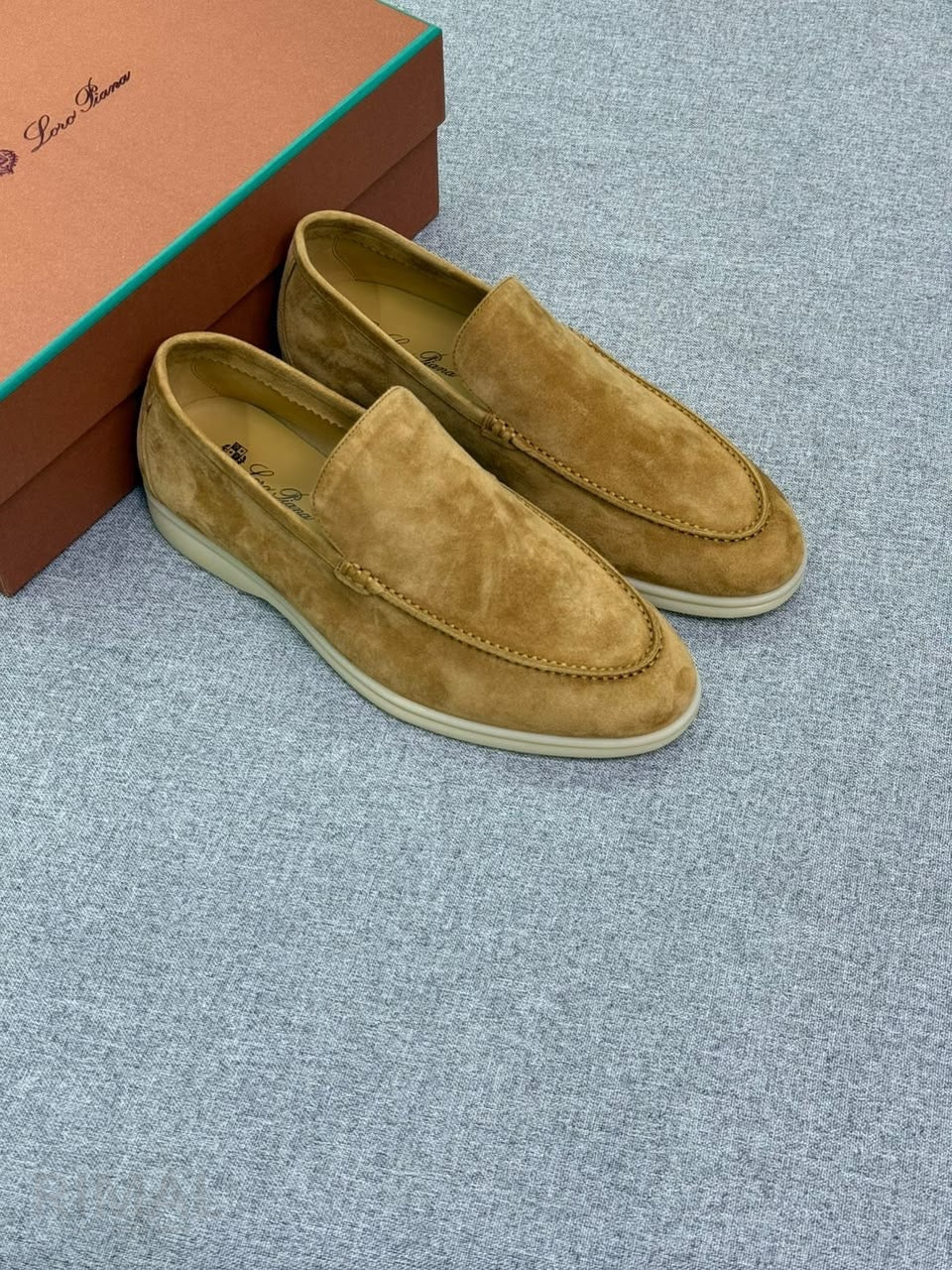 Loro Piana Loafers – Tan Suede - View 3