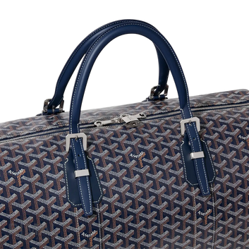 Goyard Boston 50 Bag Navy Blue - View 2