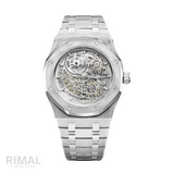 Audemars Piguet Royal Oak Jumbo Extra-Thin Openworked Silver Watch