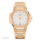 Patek Philippe Nautilus Silvery Opaline Dial Watch