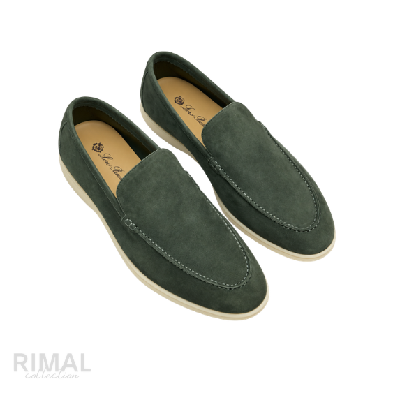 Loro Piana Footwear | Summer Walk Olive Green