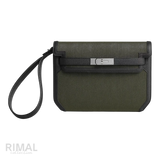 Hermès Depeche 25 Pouch – Tourbe / Noir