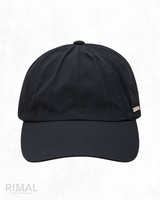 Zegna Cap | Technical Fabric Baseball Black