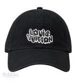 Louis Vuitton Cap | Nigo Black Cotton Squared