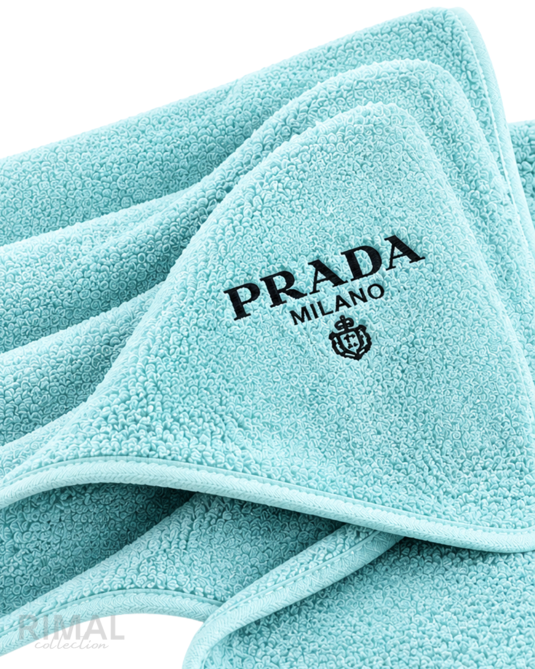 Prada Bath Towel – Mint Green - View 2