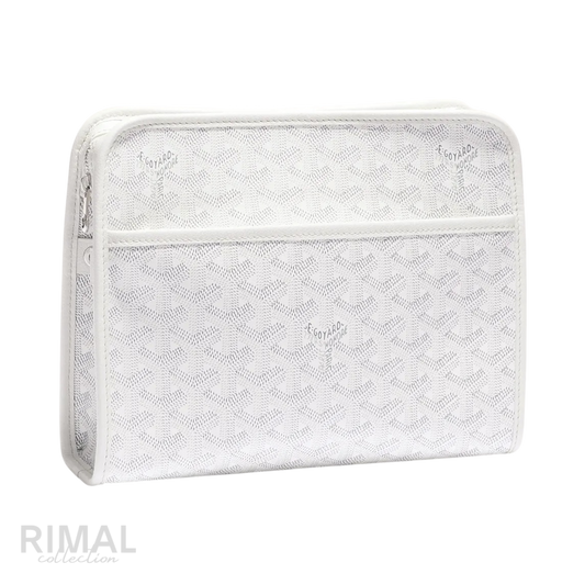 Goyard Jouvence Toiletry Bag MM – White - View 1
