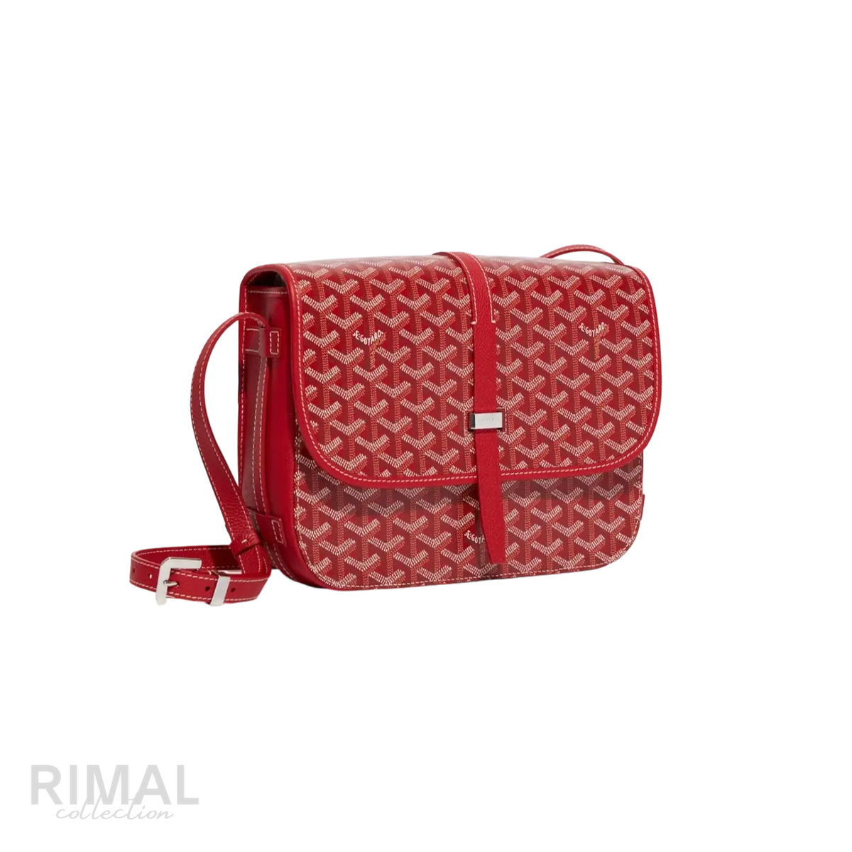 Goyard Belvedere Crossbody Bag – Red - View 1