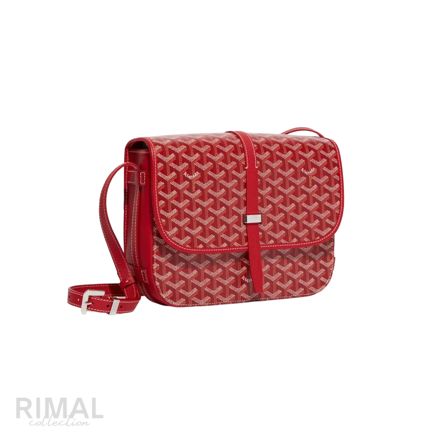 Goyard Belvedere Crossbody Bag – Red