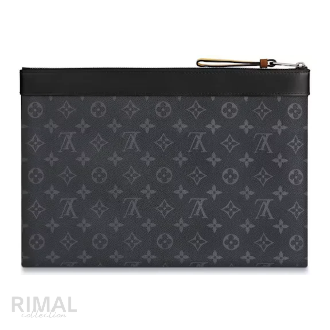 Louis Vuitton – Monogram Eclipse with Yellow Gaston Label Patch