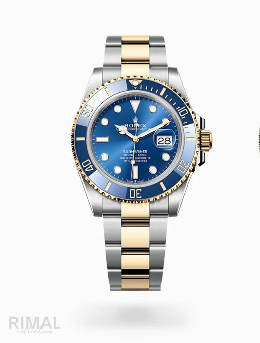 Rolex | Submariner Date Rolesor Watch – Yellow / Black – Product Image 1