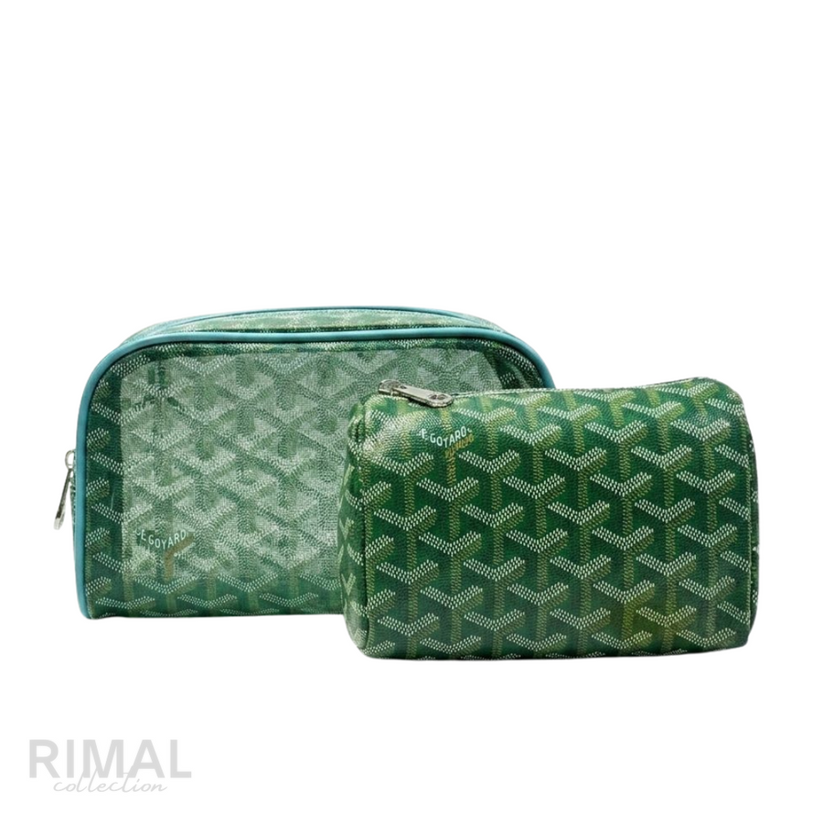 Goyard Toiletry Pouch – Green