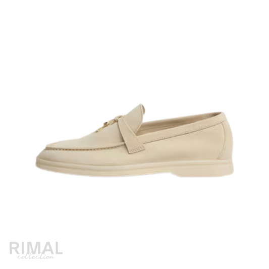 Loro Piana | Summer Charms Walk Loafers Baby Cashmere - View 1