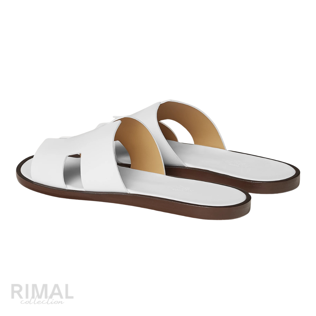 Hermès Izmir Sandals – White - View 2