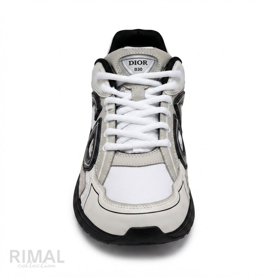 Dior B30 Sneakers – Grey & White