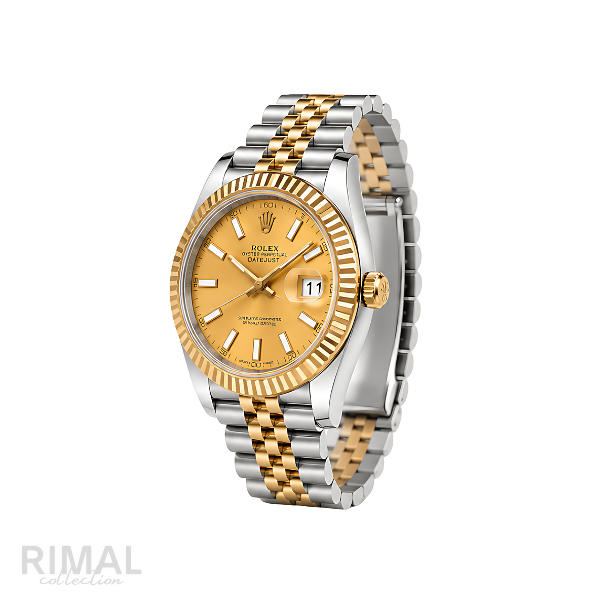 Rolex Datejust Slate Grey Waffle Dial Silver Watch - image 3