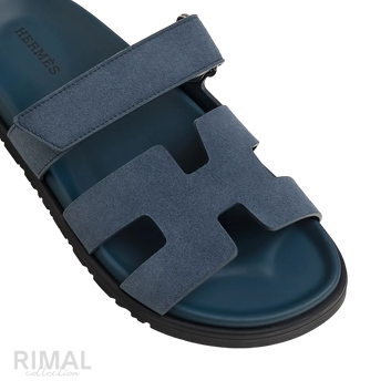 Hermès Chypre Sandals – Bleu Céleste - View 2