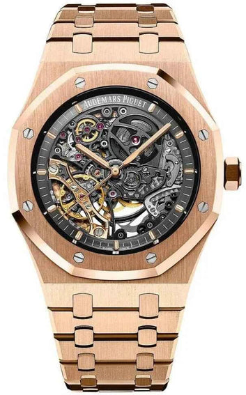 Audemars Piguet Royal Oak Skeleton Rose Gold Watch