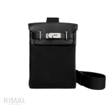 Hermès HAC À Dos Backpack – Noir / Noir