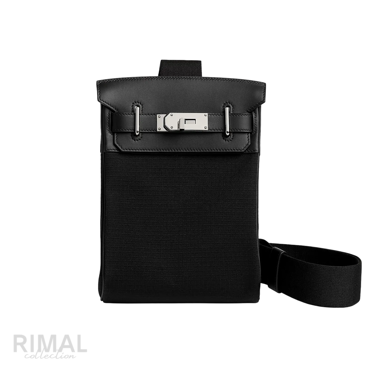 Hermès HAC À Dos Backpack – Noir / Noir - View 1