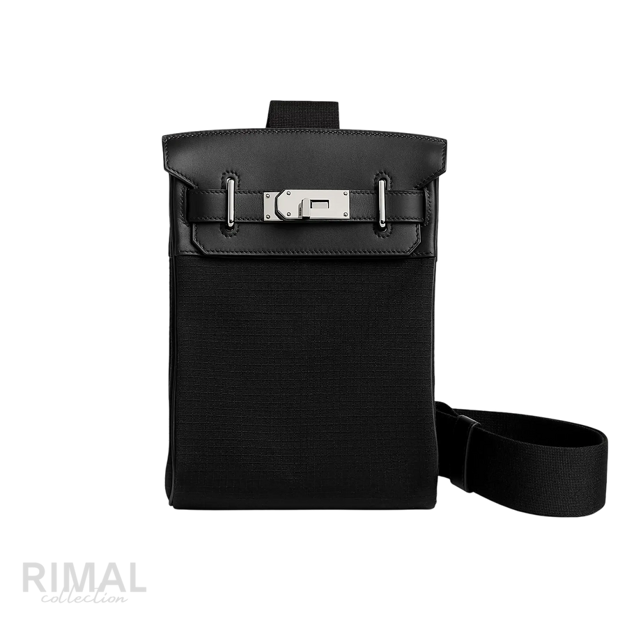 Hermès HAC À Dos Backpack – Noir / Noir