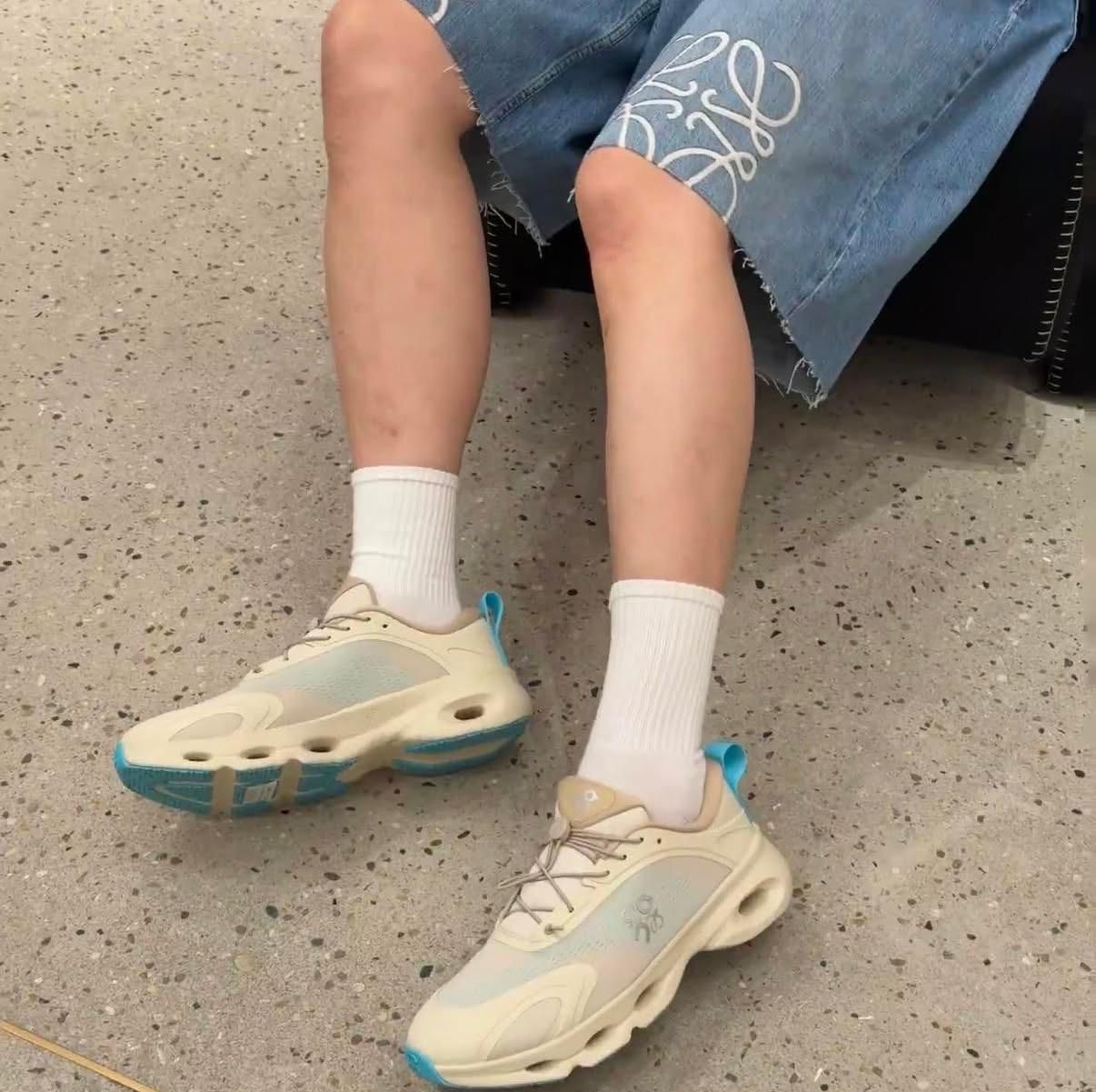 On Cloud | Cloud Rubber Trimmed Recycled Mesh Sneakers – Product Image 1