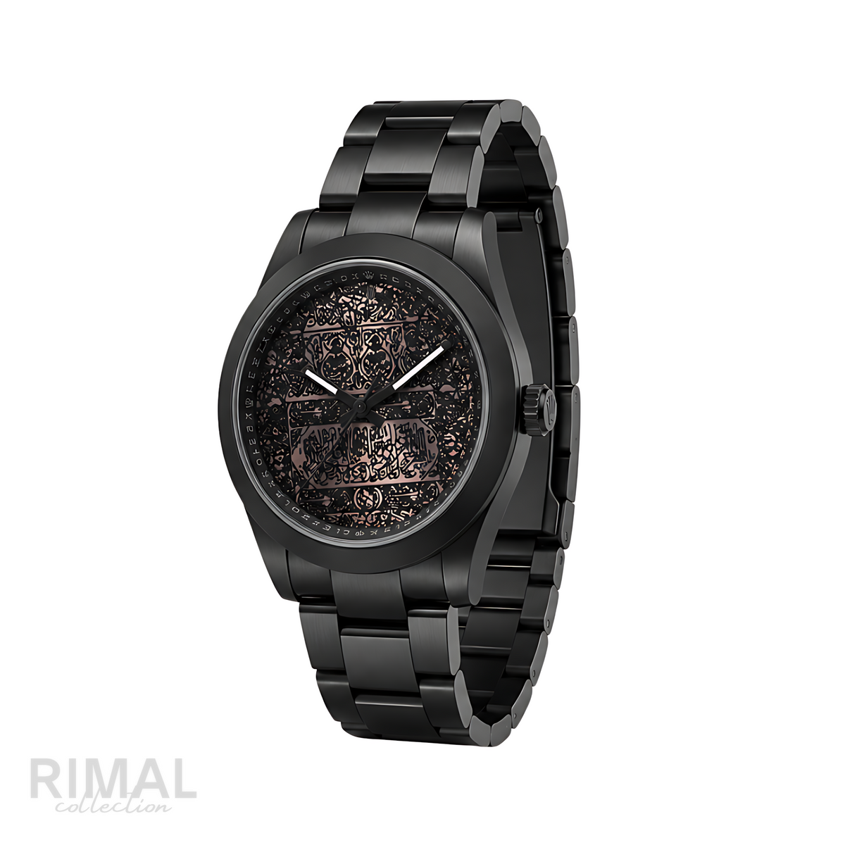 Rolex Milgauss Arabic Dial Matte Black Watch - image 2