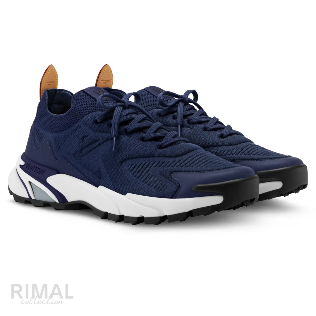 Louis Vuitton LV Runner Tatic Knit Sneakers – Navy Blue - View 4
