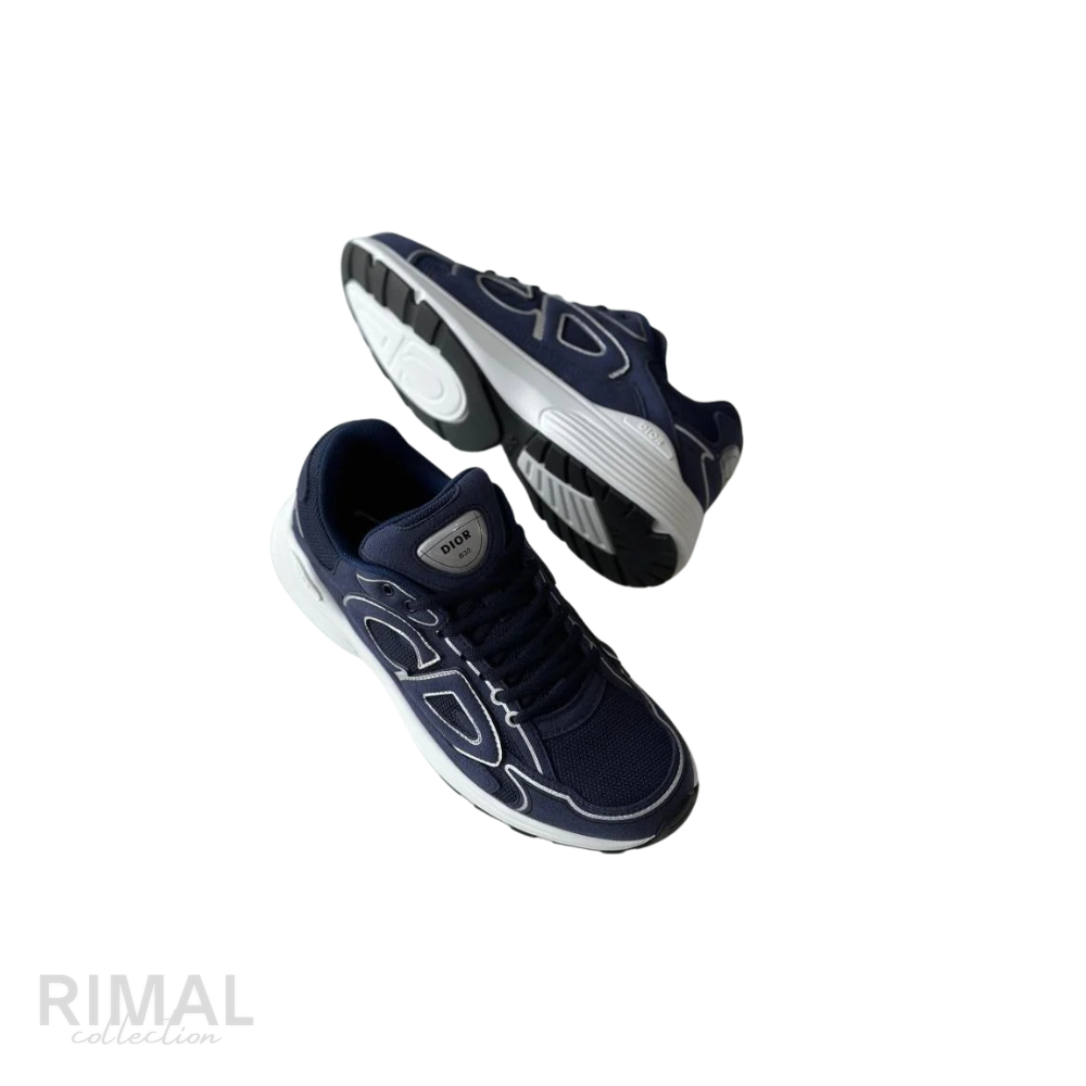 Dior B30 Sneakers – Navy Mesh - View 1
