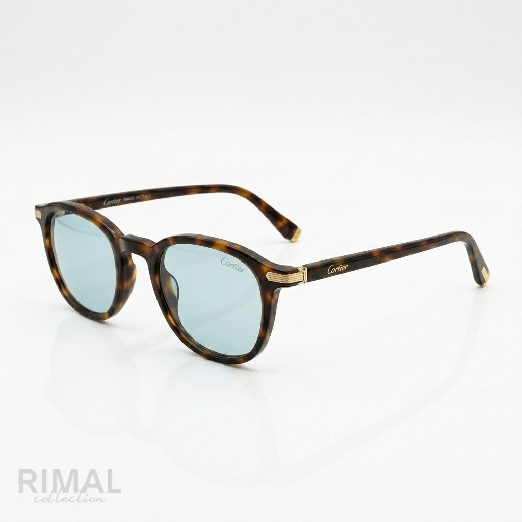 Cartier Sunglasses Tortoiseshell Acetate – Light Tinted - View 2