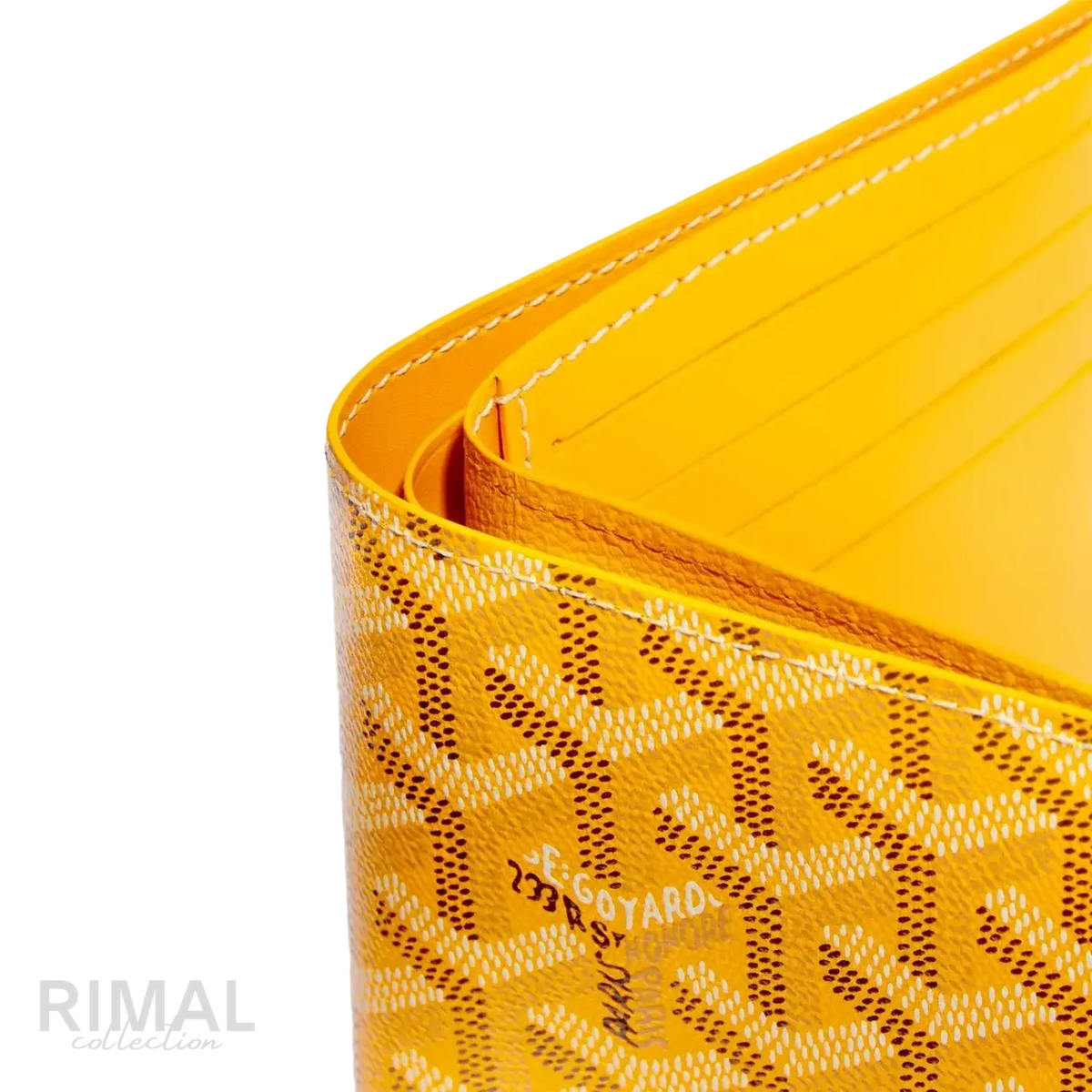 Goyard Victoire Wallet Yellow - View 2
