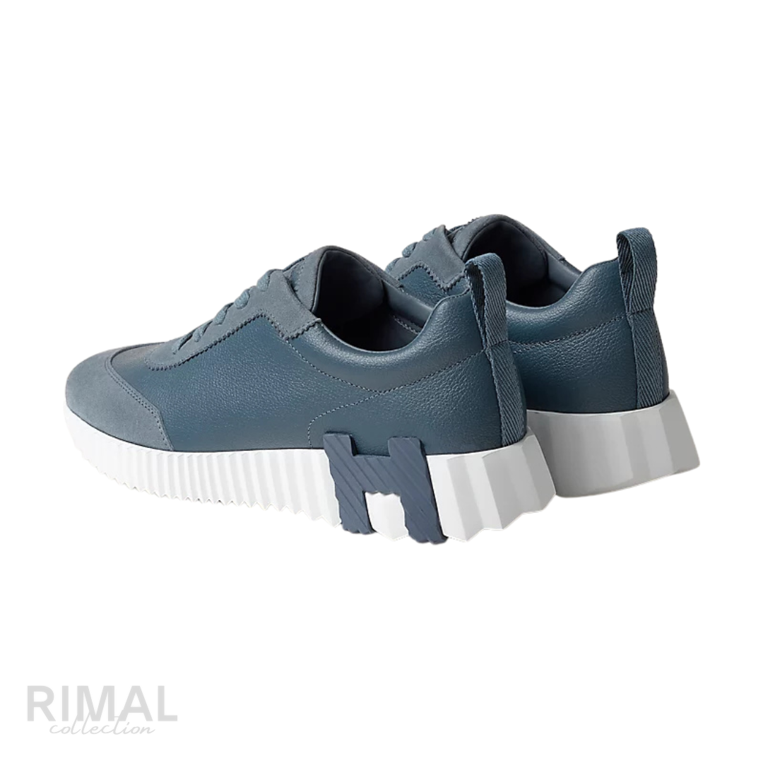 Hermès | Bouncing Sneakers Bleu Mer - View 2