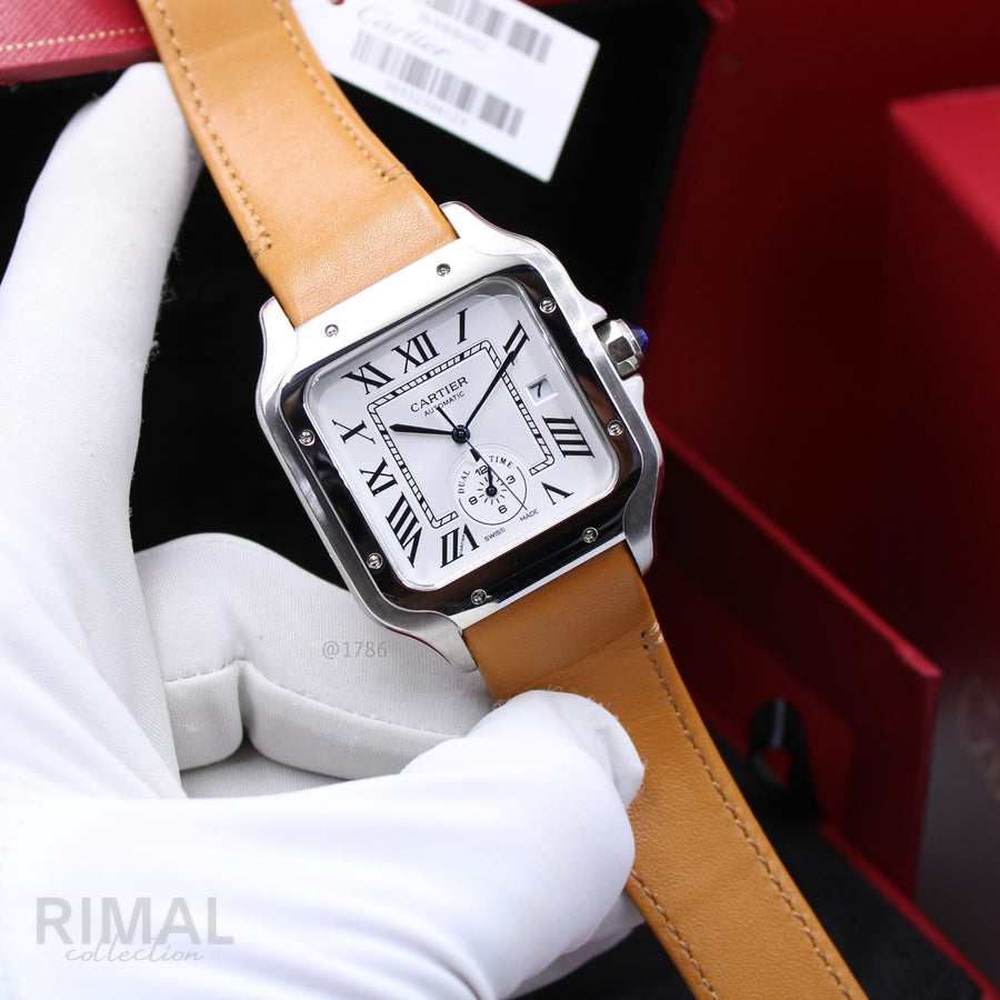Cartier Watch | Santos de White Dial