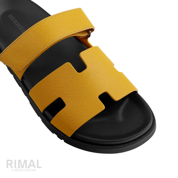 Hermès Chypre Sandals – Jaune Topaze - View 2