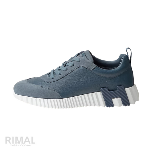 Hermès | Bouncing Sneakers Bleu Mer - View 1