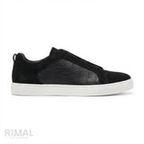 Zegna Triple Stitch Sneakers – Black