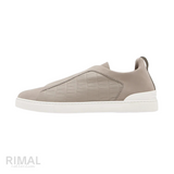 Zegna Footwear | Triple Stitch Taupe