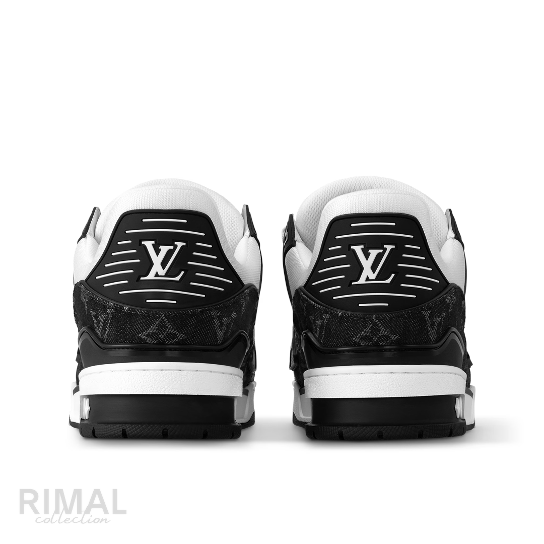 Louis Vuitton LV Trainer Sneakers – Black & White - View 3