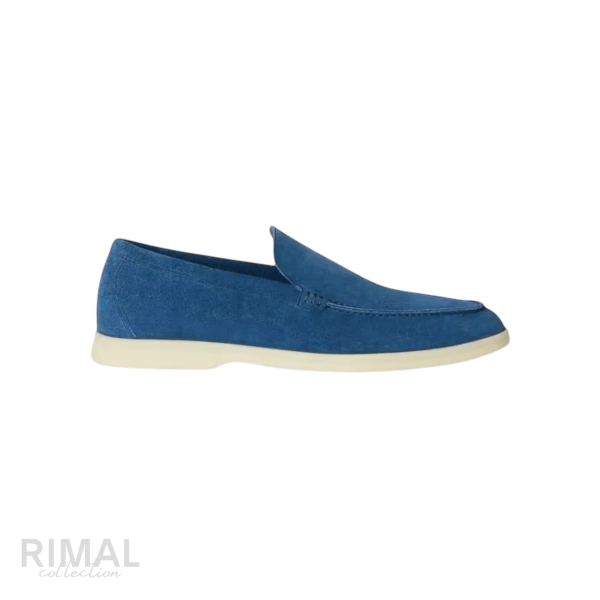Loro Piana Summer Walk Loafers – Cobalt Ink - View 2