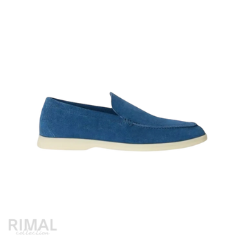 Loro Piana Summer Walk Loafers – Cobalt Ink - View 2