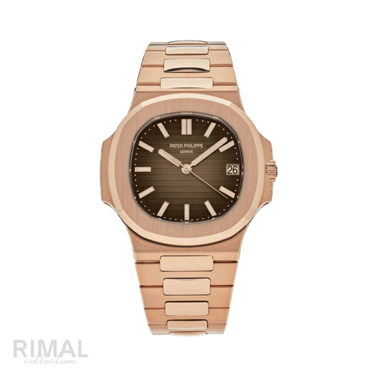 Patek Philippe | Nautilus Rose Gold Brown Dial - Free & Fast UAE Shipping