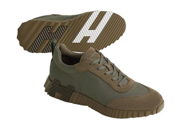 Hermès Bouncing Tundra Green Sneaker | Men