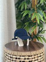 Brunello Cap | Embroidered Crest Blue