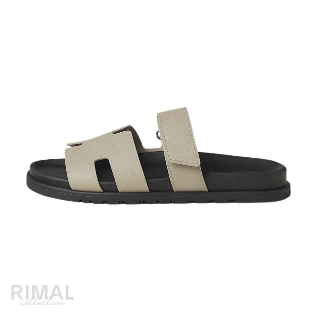 Hermès | Chypre Sandals Beige Esquisse - View 6