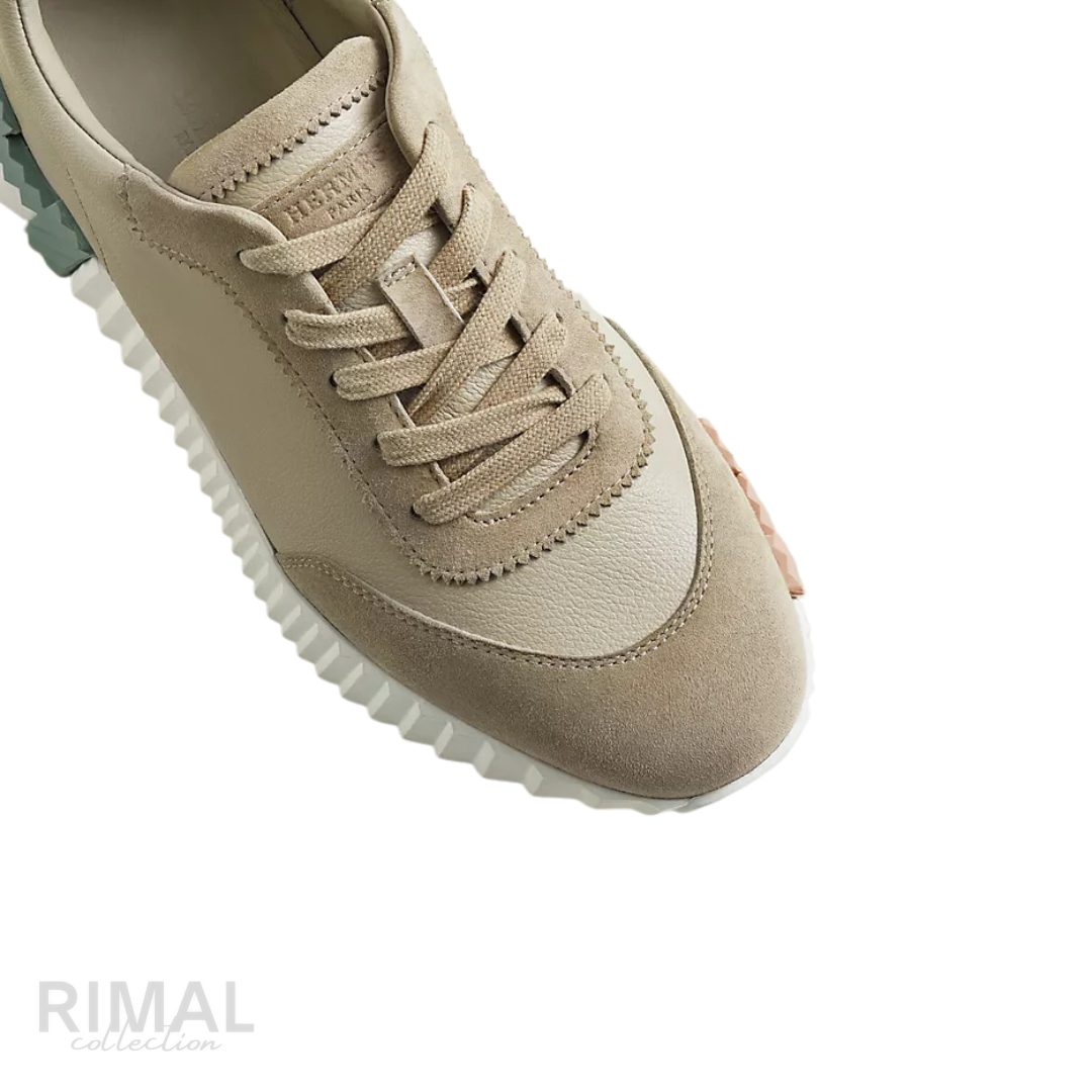 Hermès Bouncing Sneakers – Beige Esquisse - View 4