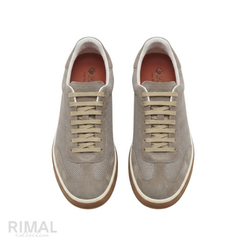 Loro Piana Tennis Walk Sneakers – Grey - View 1
