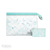 Louis Vuitton White LV Multi Canvas Pouch
