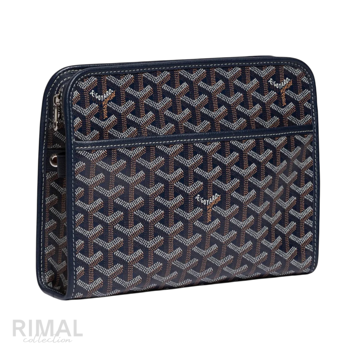 Goyard Jouvence Toiletry Bag MM – Navy - View 1