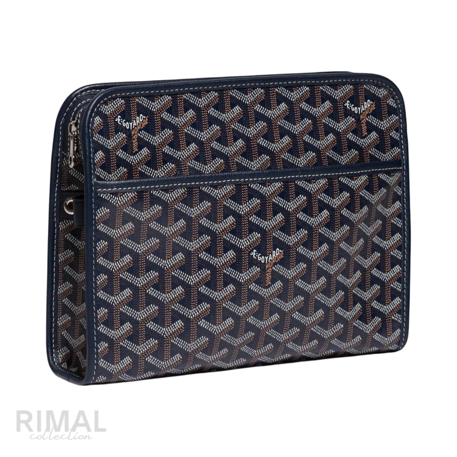 Goyard Jouvence Toiletry Bag MM – Navy