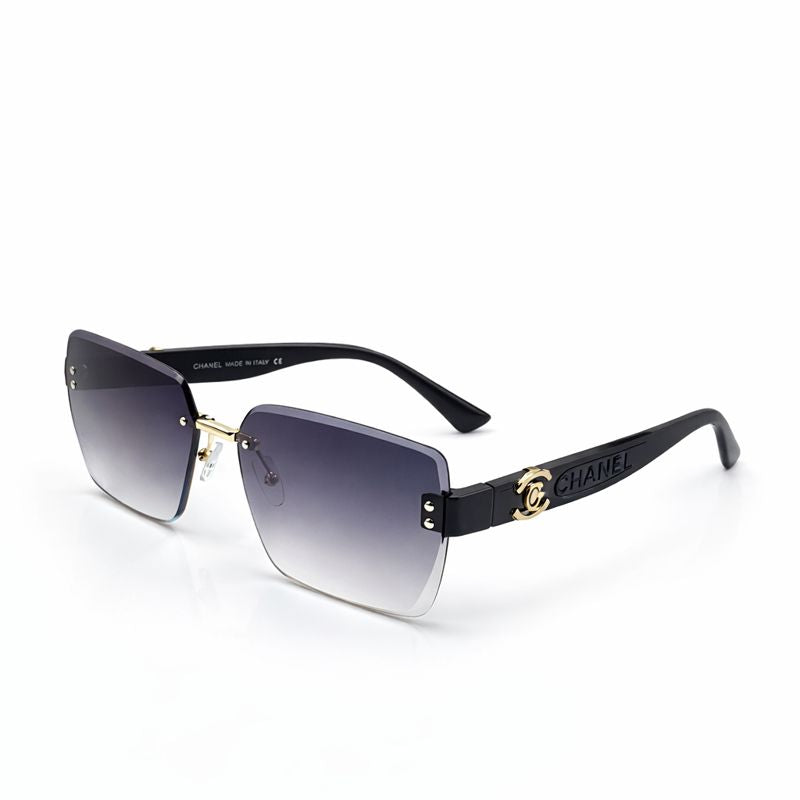 Chanel — Oversized Gradient Lens Sunglasses